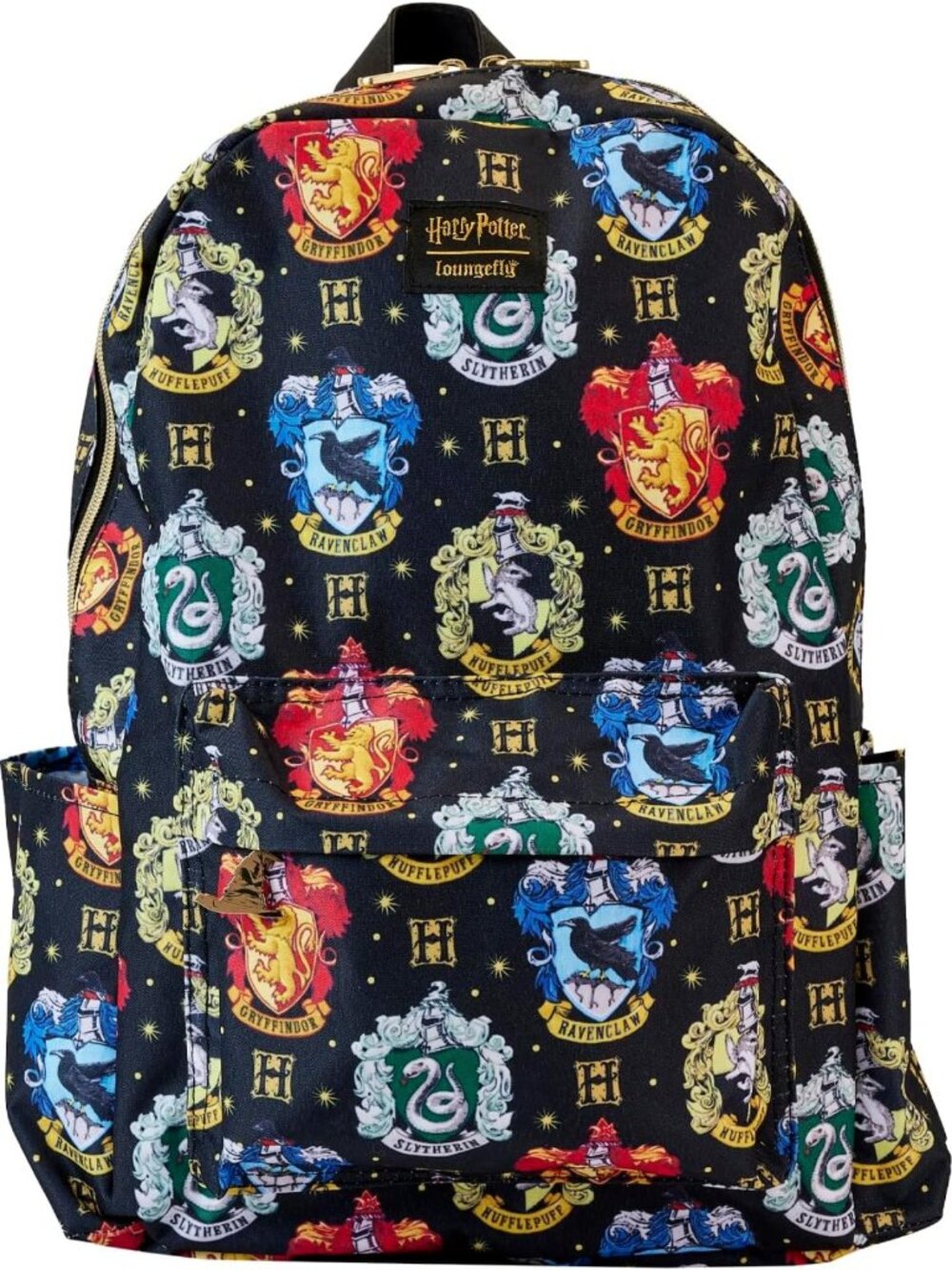 Hogwarts Houses Inspired Nylon Backpack | Stylish Lounge & Travel Bag